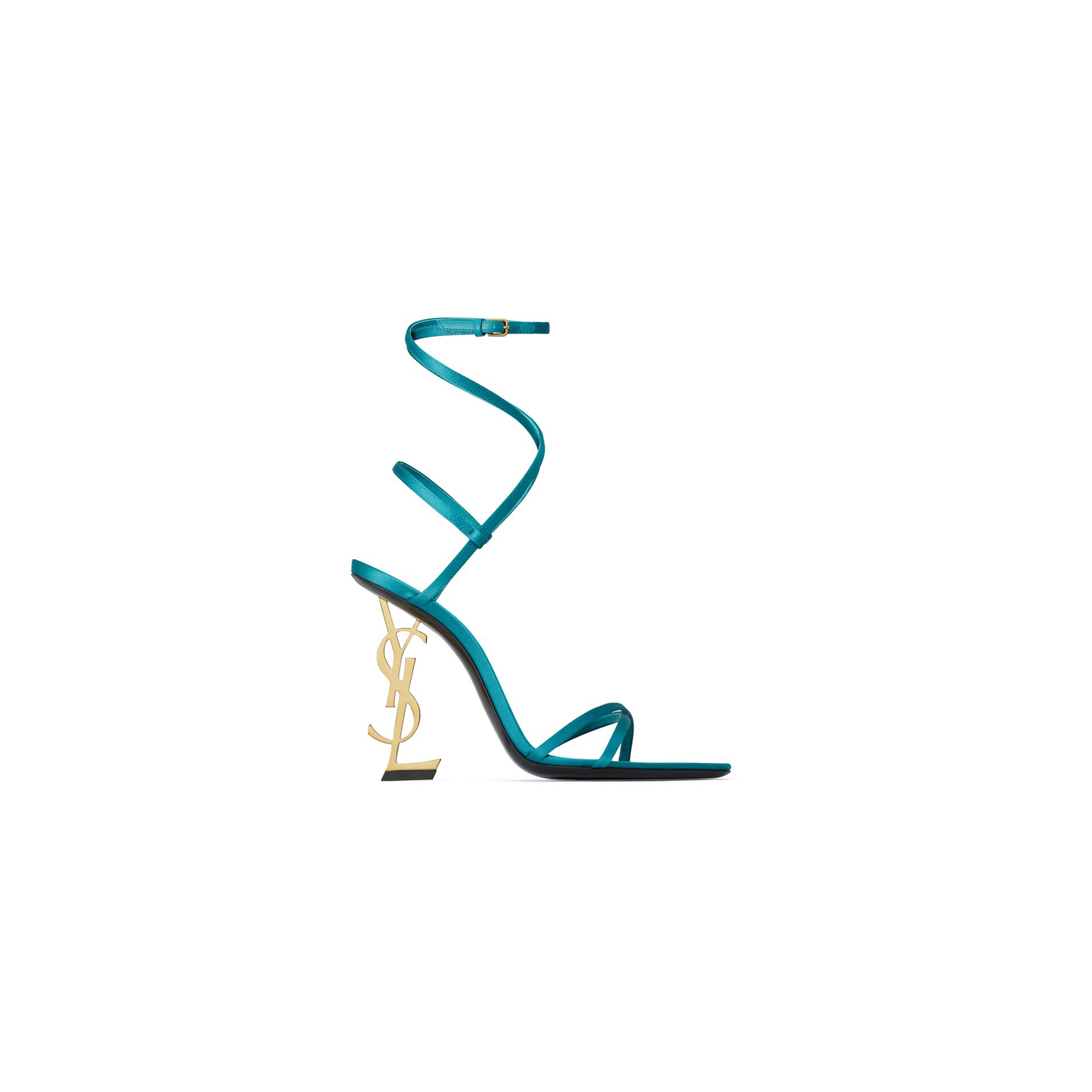 YSL OPYUM SANDALS IN SATIN CREPE 8179729QNBS4415